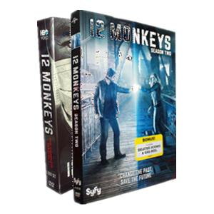 12 Monkeys season 1-2  DVD Boxset